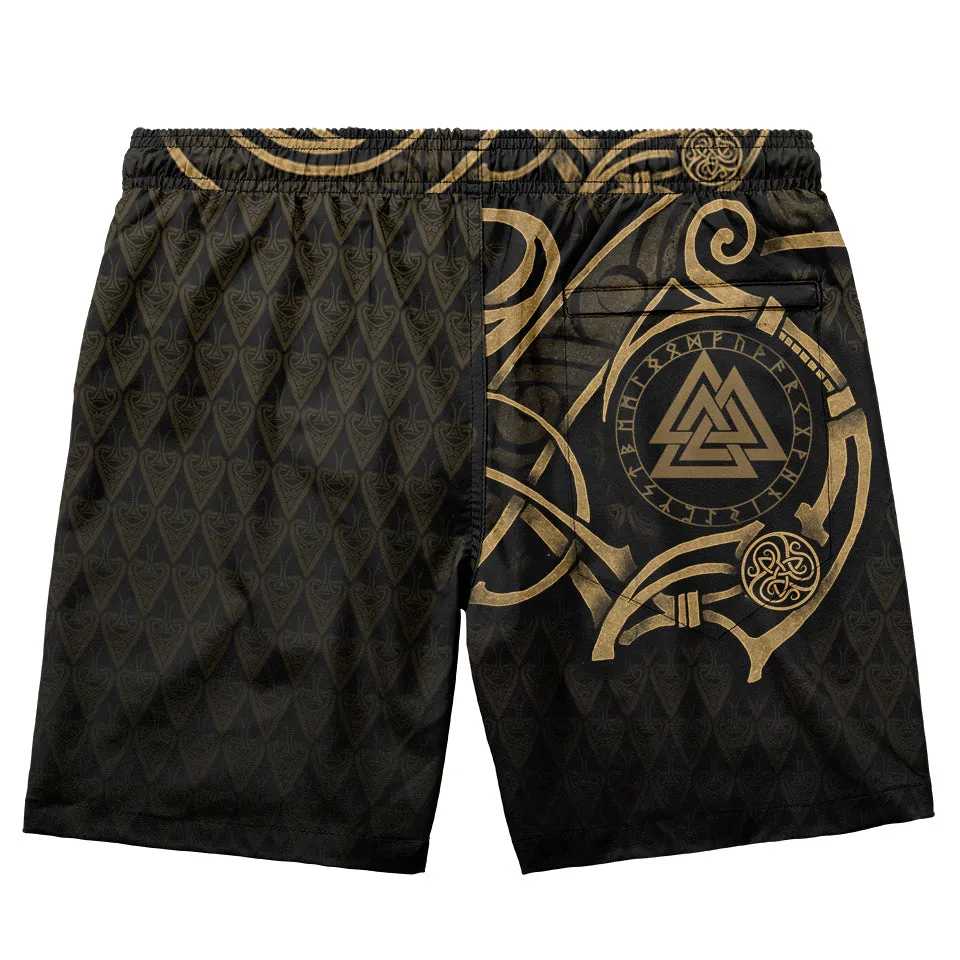 Valknut Swim Trunks