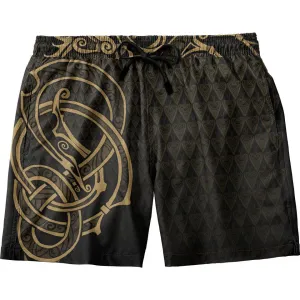 Valknut Swim Trunks