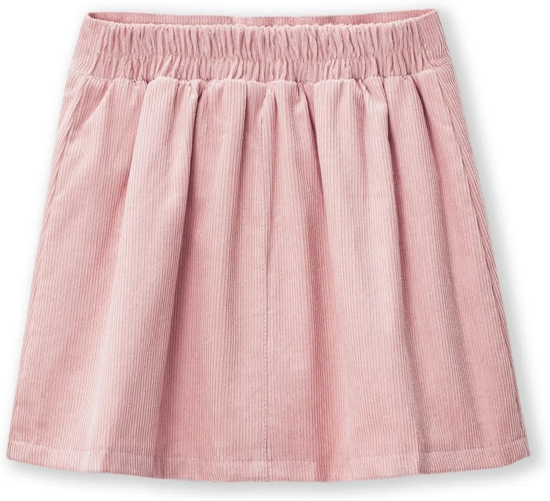WELAKEN Girls and Toddler's Corduroy Short Mini Skirt