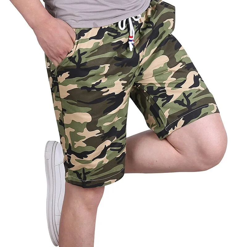 West Louis Camouflage Style Beach Shorts