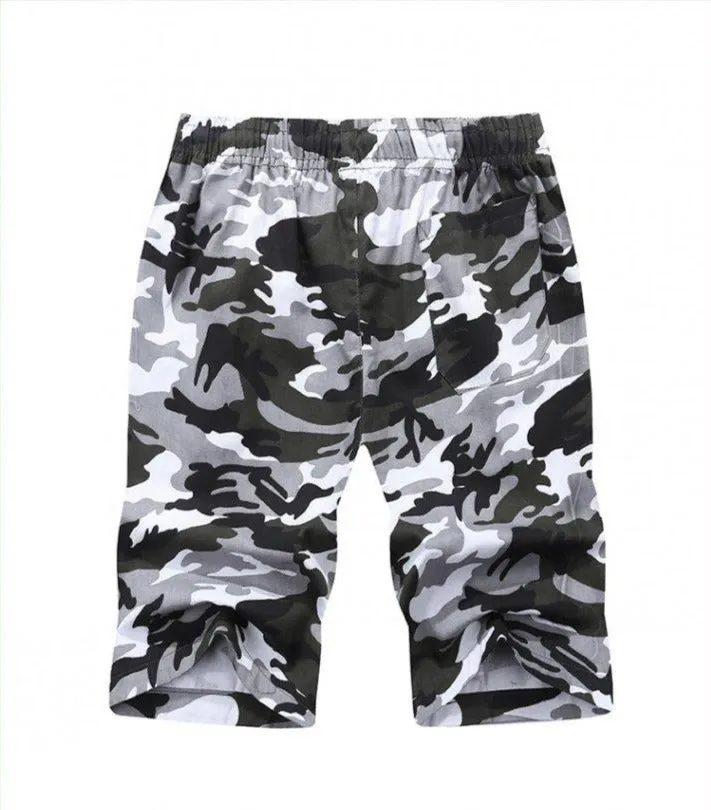 West Louis Camouflage Style Beach Shorts