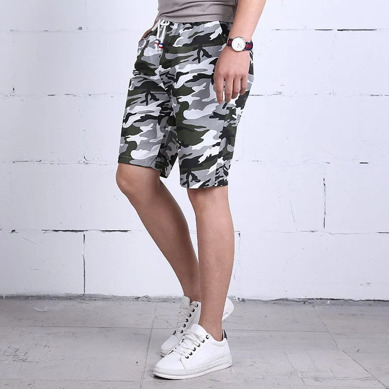 West Louis Camouflage Style Beach Shorts