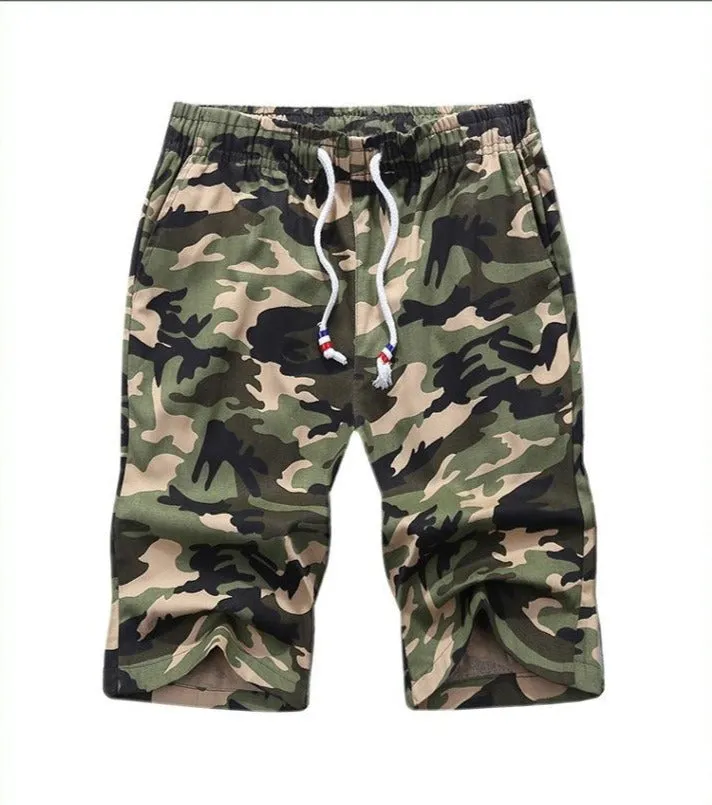 West Louis Camouflage Style Beach Shorts