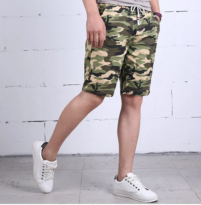 West Louis Camouflage Style Beach Shorts