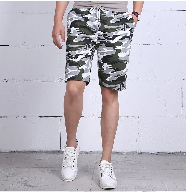 West Louis Camouflage Style Beach Shorts