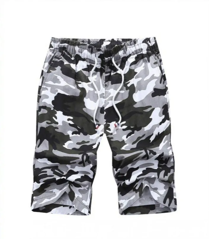 West Louis Camouflage Style Beach Shorts