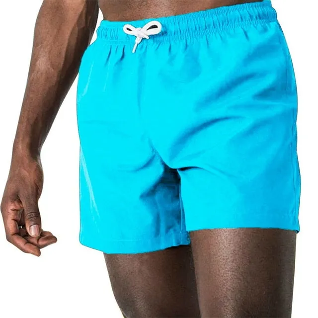 West Louis Men's Breathable Summer Beach Shorts