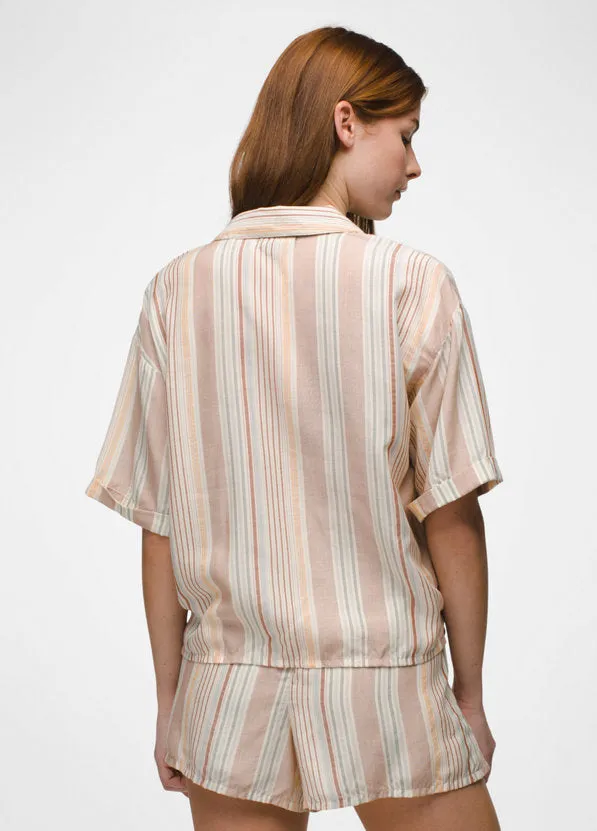 Women's Iguala Top - Clay Stripe