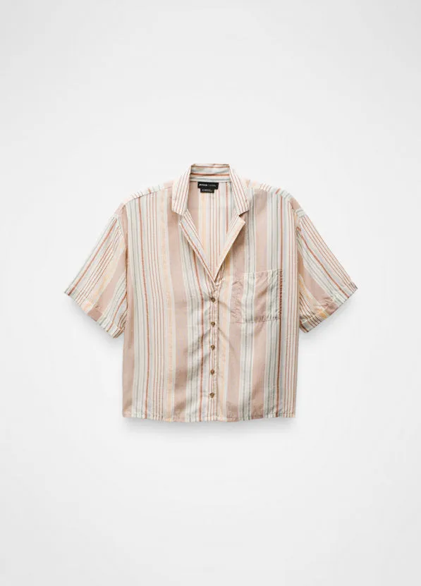 Women's Iguala Top - Clay Stripe