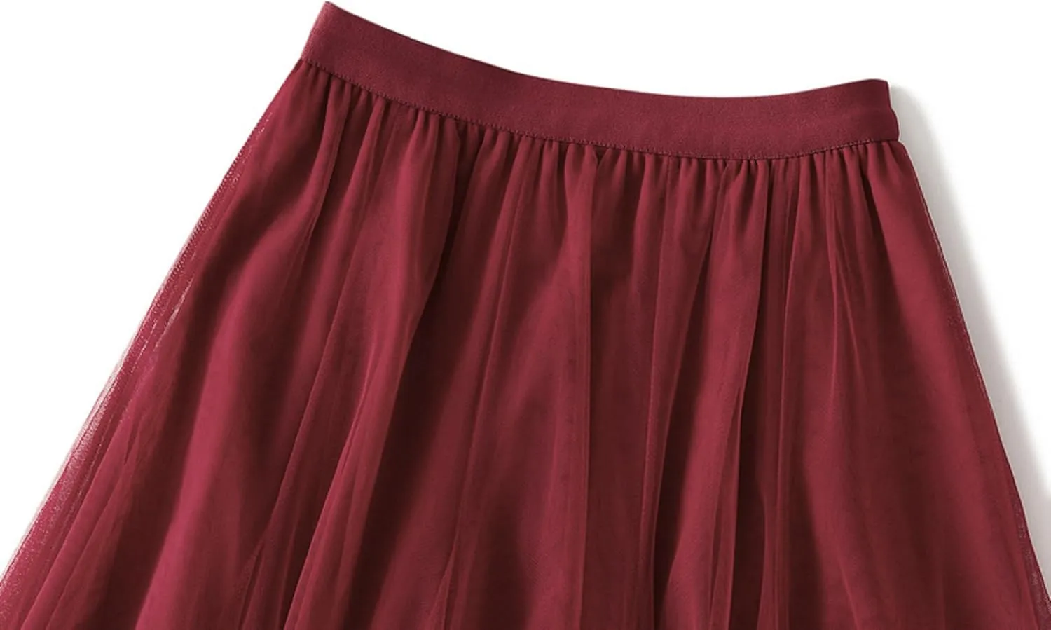 Women's Pleated Skirt, Spring and Summer High-Waisted Models, Adjustable Elastic Band, Breathable and Comfortable