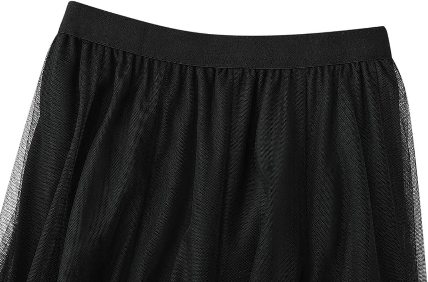 Women's Pleated Skirt, Spring and Summer High-Waisted Models, Adjustable Elastic Band, Breathable and Comfortable