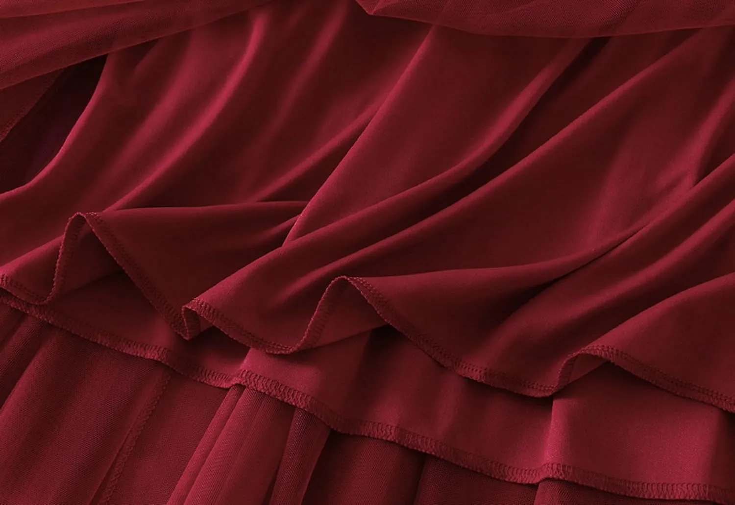 Women's Pleated Skirt, Spring and Summer High-Waisted Models, Adjustable Elastic Band, Breathable and Comfortable