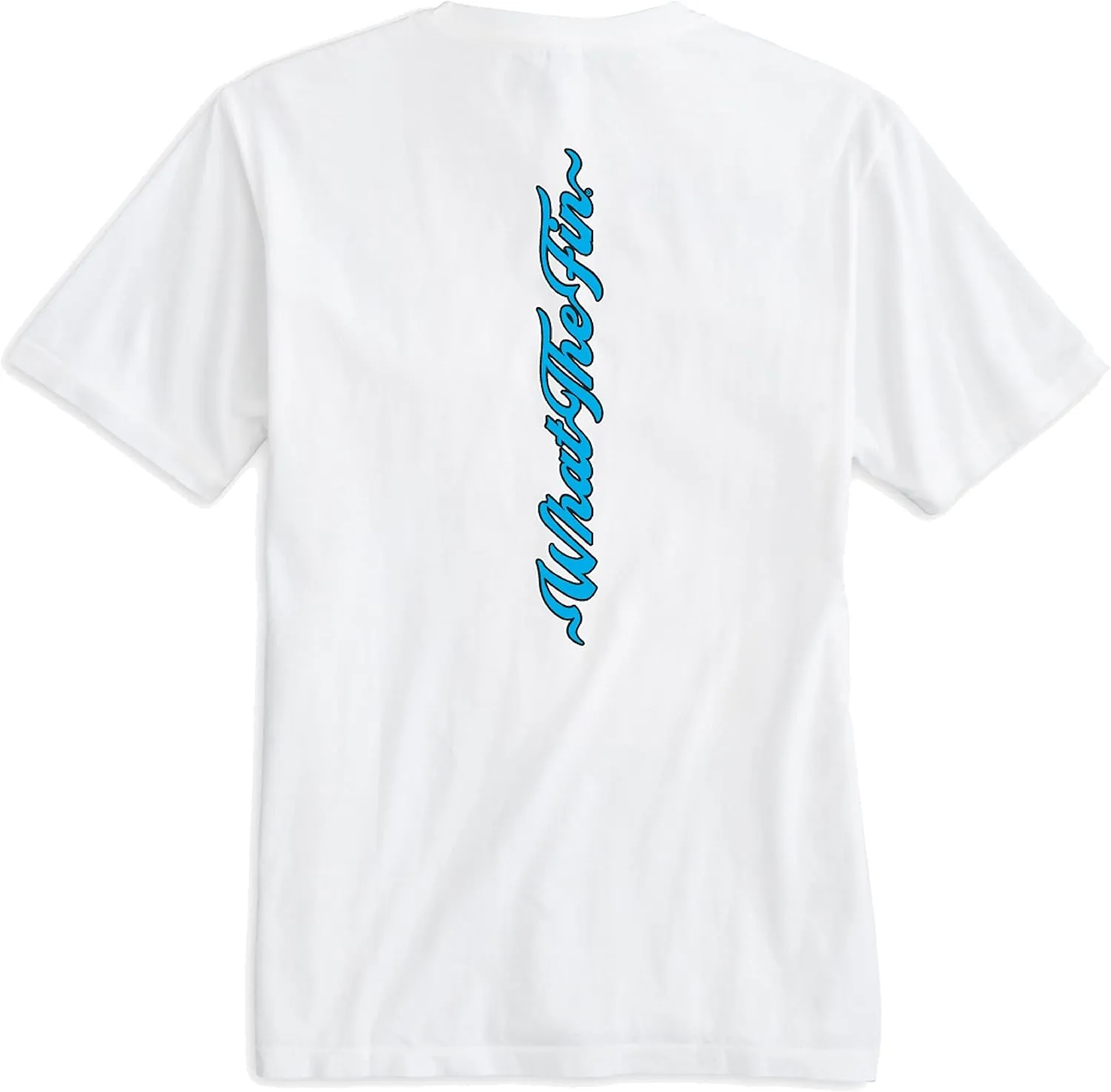WTF WHAT THE FIN? Short-Sleeve Feels Good Soft Cotton T-Shirt - WTF Classic Logo