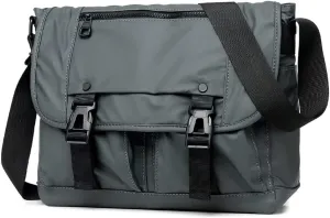 Yohora Men's Crossbody Bag Waterproof Messenger Satchel Lightweight Shoulder Bag Multi-Pocket Briefcase
