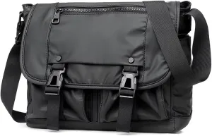 Yohora Men's Crossbody Bag Waterproof Messenger Satchel Lightweight Shoulder Bag Multi-Pocket Briefcase