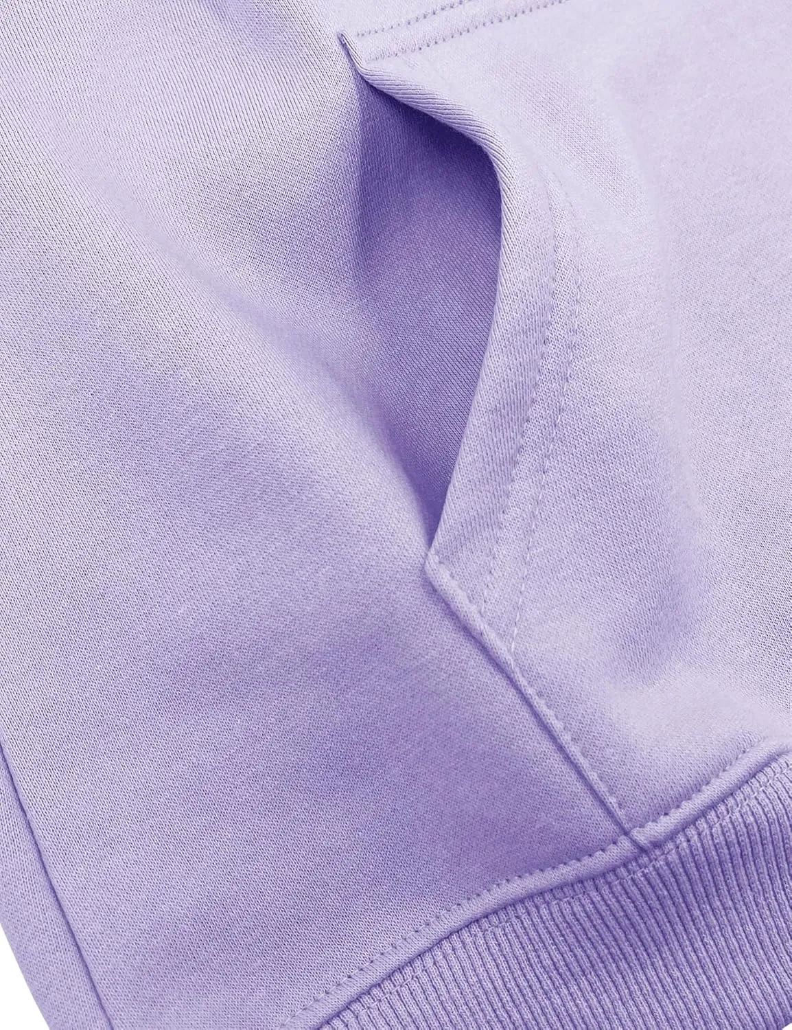 Yuccalley Girls Casual Long Sleeve Hoodies Cute Oversized Fleece Pocket Sweatshirt Tops