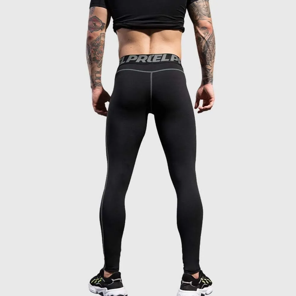Yuerlian Men's Compression Pants Cool Dry Baselayer Tights Leggings